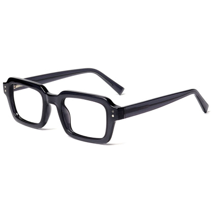EDG blue light reading glasses in black, side view
